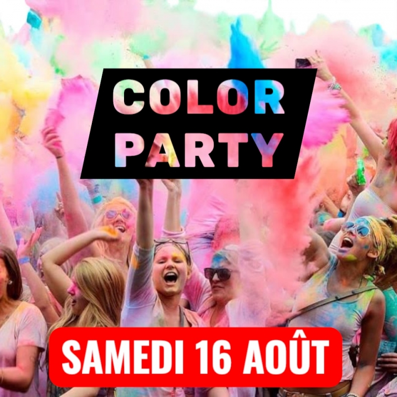 Color, Party mousse DJ 