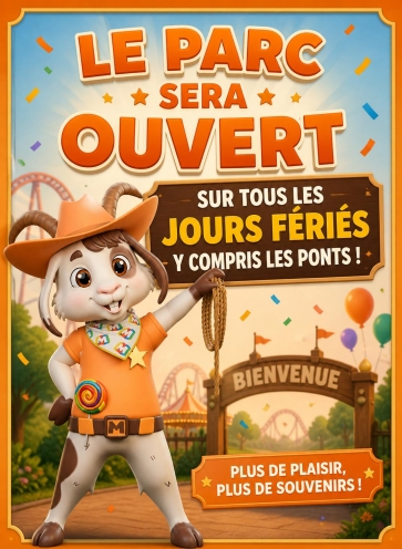Nous sommes ouverts 