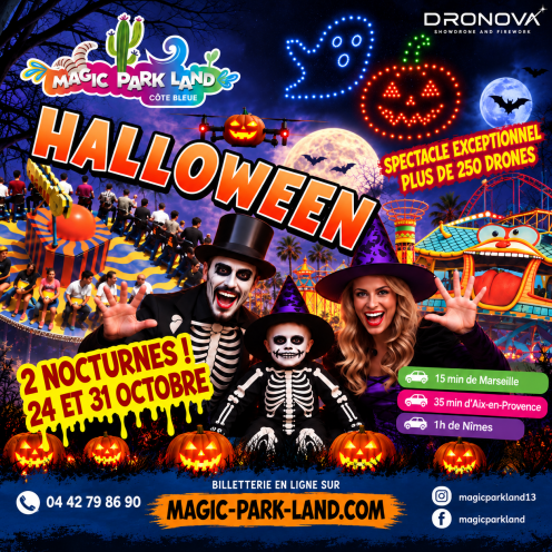 Halloween du 3 Octobre au 11 Novembre